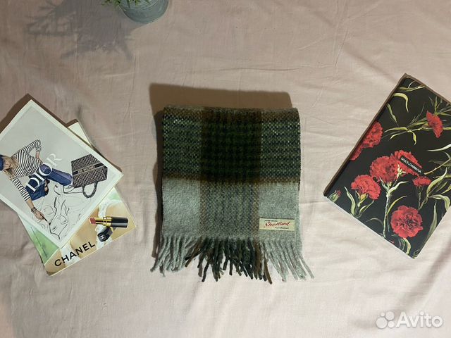 Шарф Shetland (шерсть, оригинал)