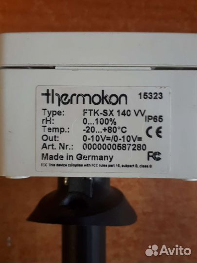 Датчик Thermokon FTK-sx140vv влажности/температур