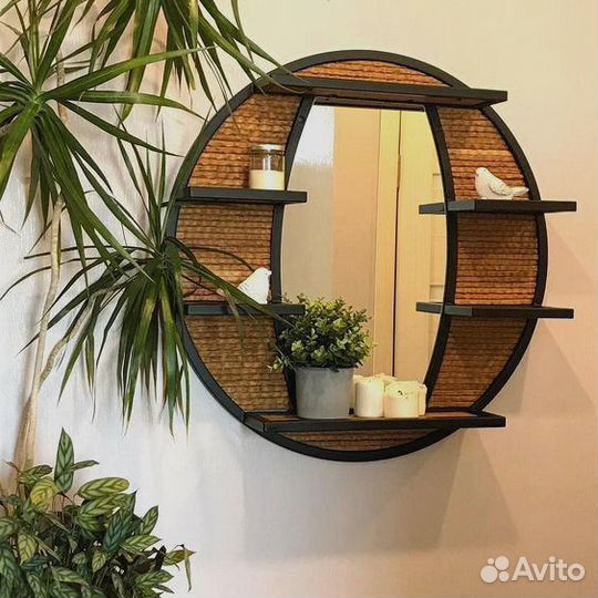 Полки в стиле лофт