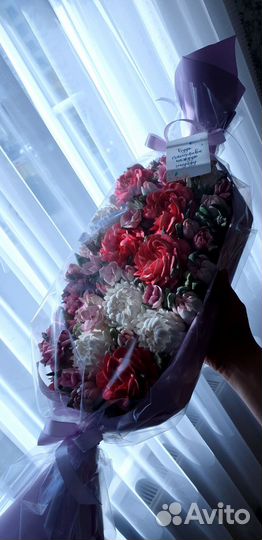 Букет из зефира