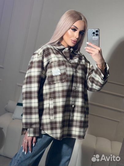 Рубашка miu miu