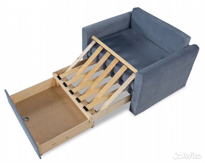 Кресло-кровать, Механизм Выкатной. 106х87х94
