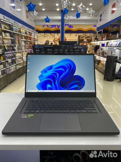 Игровой ноутбук Asus ROG Zephyrus G15 R9/16/1TB