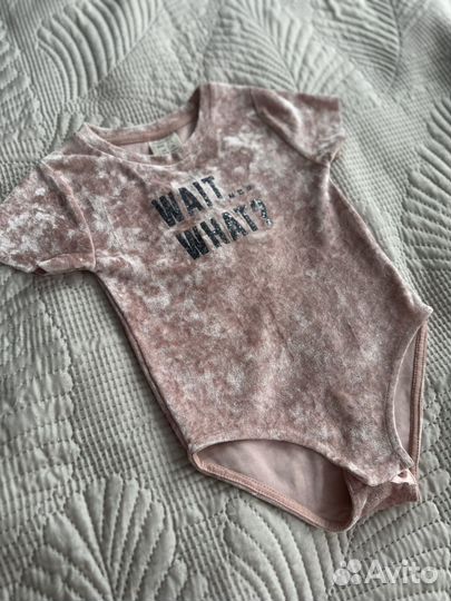 Боди zara для девочки бархатное 116