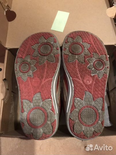 Ботинки демисезонные для девочки 25 размер