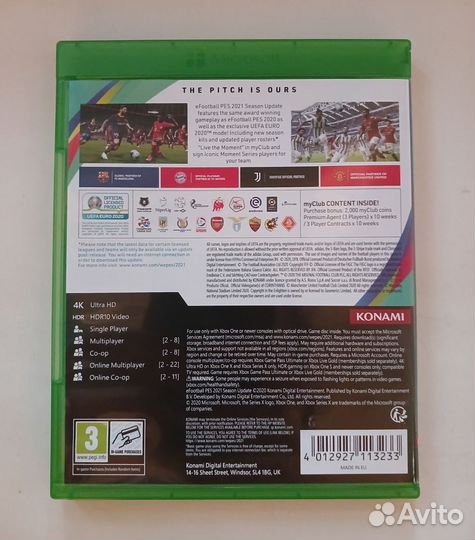 Efootball Pes 2021 Xbox One