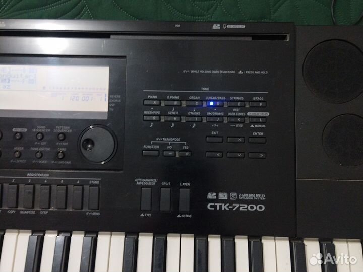 Синтезатор casio ctk 7200