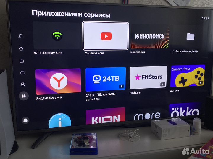 Телевизор 4к 55 дюймов