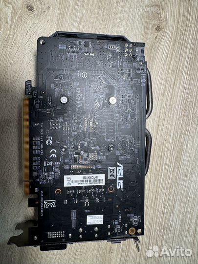 Видеокарта asus rog strix rx560