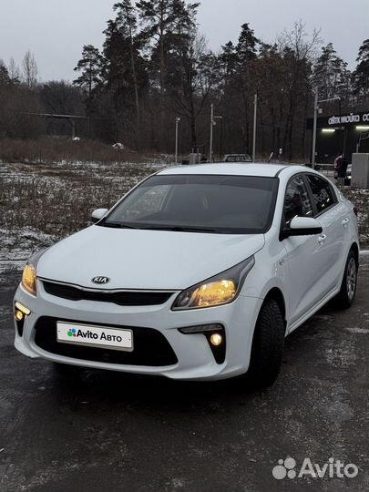 Kia Rio 1.6 МТ, 2018, 86 000 км