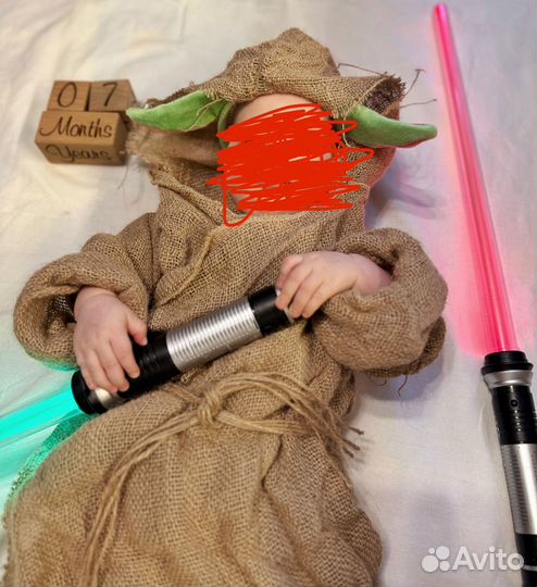 Костюм йоды на малыша