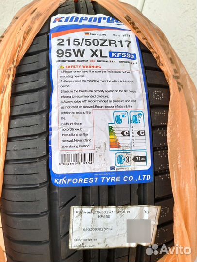 Kinforest KF-550 215/50 R17 95W