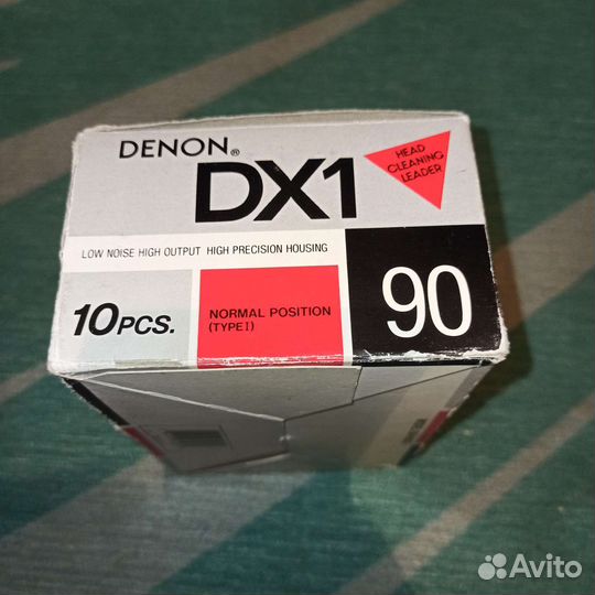Аудиокассеты denon DX1 90 новые
