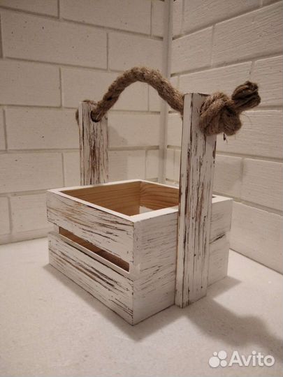 Ящик деревянный подарочный