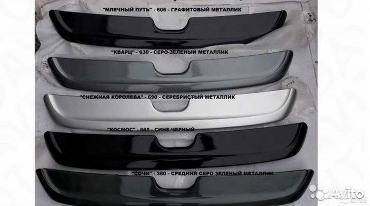 Спойлер на ваз 2114 все цвета