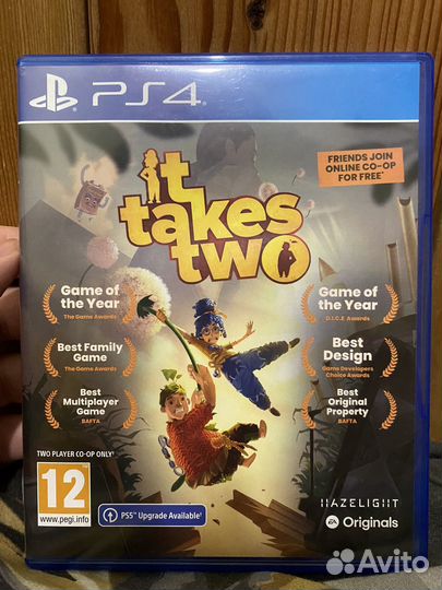 It takes two (ит тэйкс ту) ps4