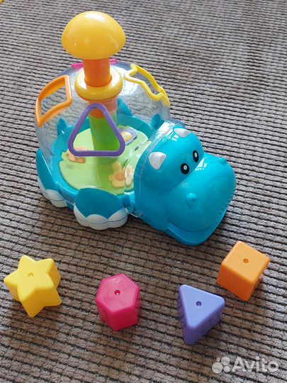 Игрушка сортер BabyGo бегемот