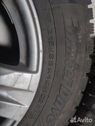 Колеса в сборе r16 зимние 5 114.3