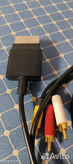 AV-кабель композитный для xbox 360/Xbox 360 Slim