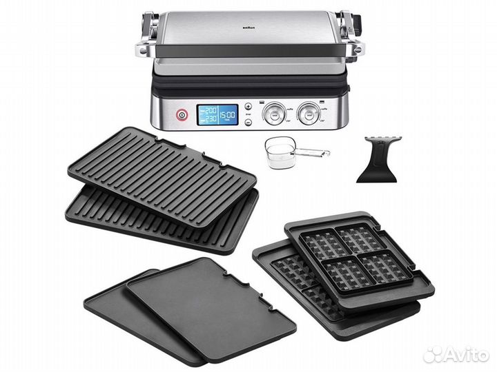 Гриль-вафельница Braun MultiGrill 9 CG9047