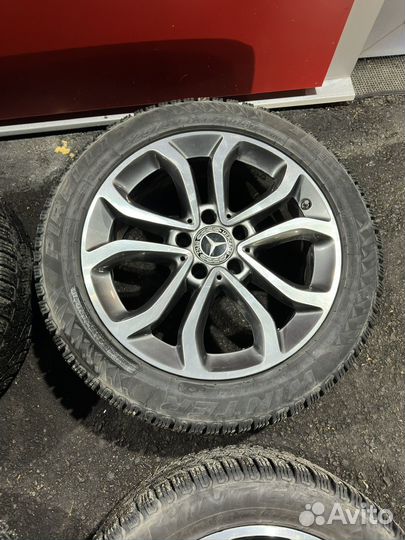 Комплект колес r17 mercedes w205, резина Pirelli