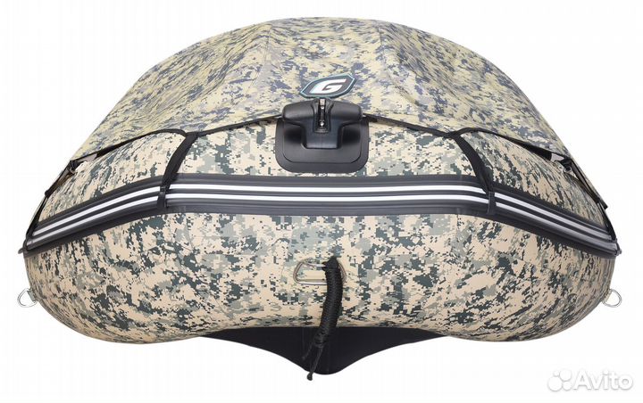Лодка Gladiator C370AL camo в кредит