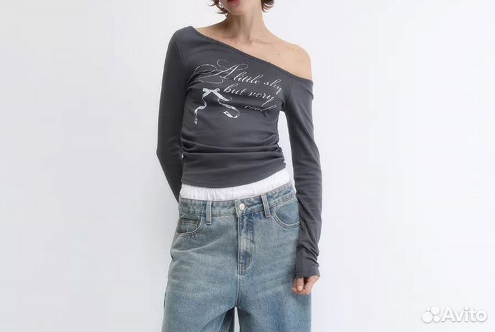 Топ лонгслив у2к