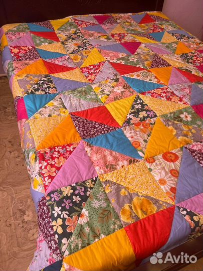 Лоскутное одеяло/плед/покрывало
