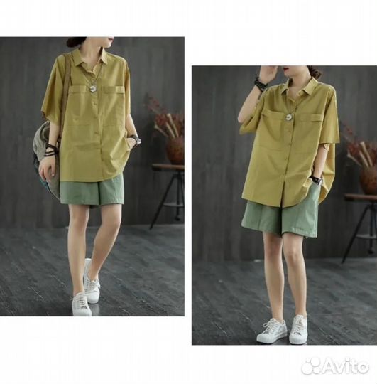 Шорты женские хлопковые 50-52