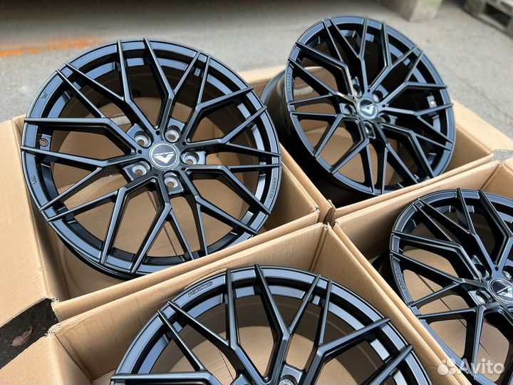 Диски черные VFF107 R17 5*112 для VW Skoda Audi