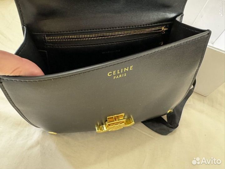 Сумка Celine Besace Triomphe из натуральной кожи