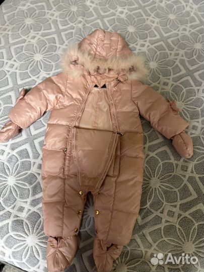 Комбинезон зимний на девочку