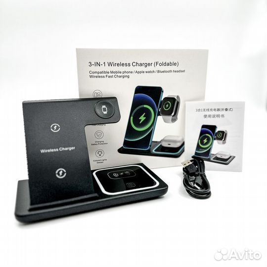 Док станция 3в1