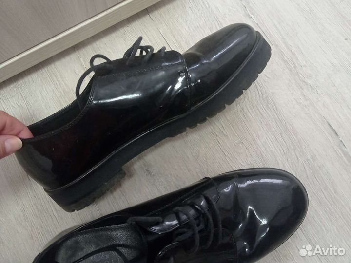 Полуботинки женские 38 размер натуральная кожа