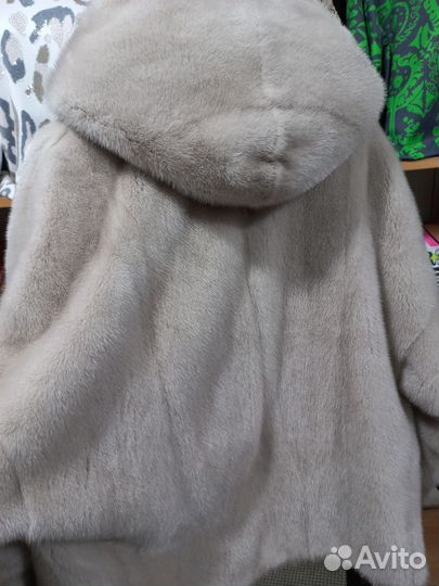 Роскошная норковая шубка 50-54р