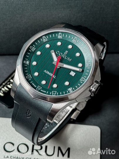 Часы Corum Admirals Cup Legend 47 mm Green Dial