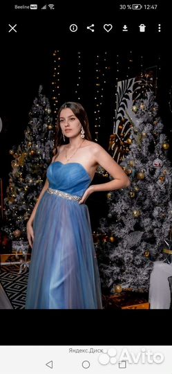 Платье на выпускной в пол