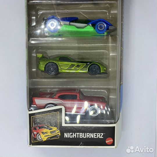 Hot Wheels Nightburnerz 5-pack