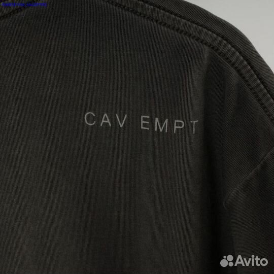 Футболка cavempt серая погружная (Арт.69117)