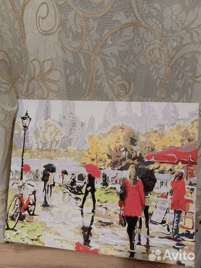 Раскрашенные картины по номерам