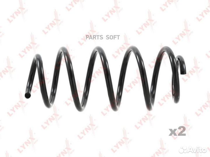 Lynxauto SC-1904 Пружина подвески передняя