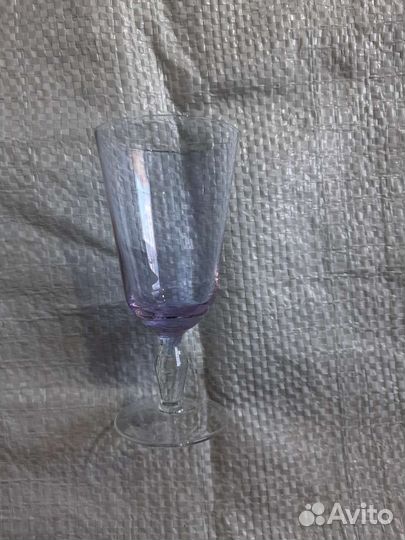 Рюмки фужеры цветное стекло СССР