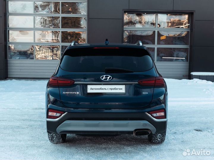 Hyundai Santa Fe 2.4 AT, 2019, 97 176 км