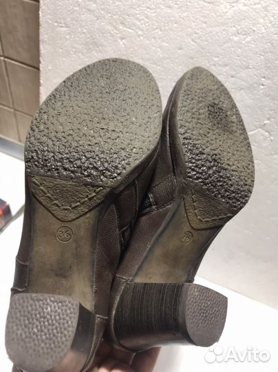 Ботильоны полусапоги винтаж ретро Tervolina 36