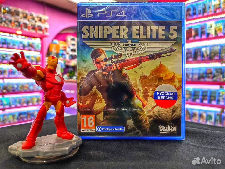 PS4 Sniper Elite 5 (Новый) Rus Sub