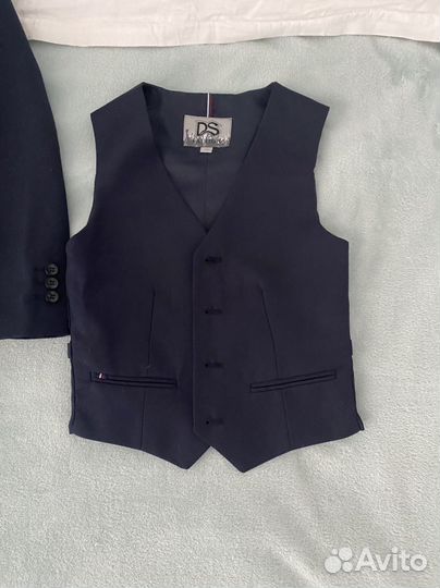 Школьный костюм для мальчика 128 синий