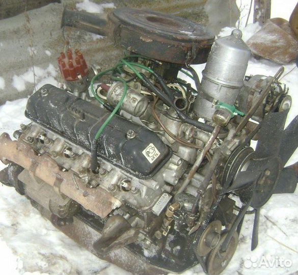 Двигатель на газ 3307