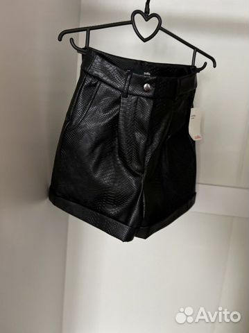 Шорты эко кожа, новые