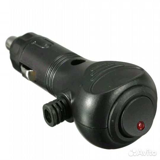 Штекер автоприкуривателя 12v с выключателем