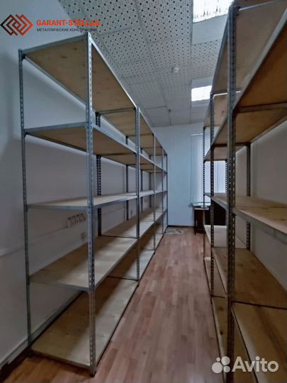 *Продается качественный стеллаж с фанерным настилом**